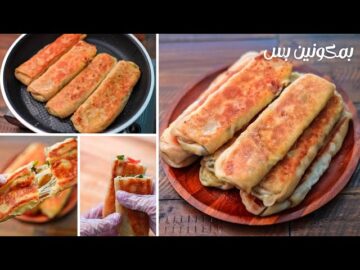 فطائر المقلاة السريعة بمكونين فقط في البيت.. مش هتبطلي تعمليها من حلاوتها