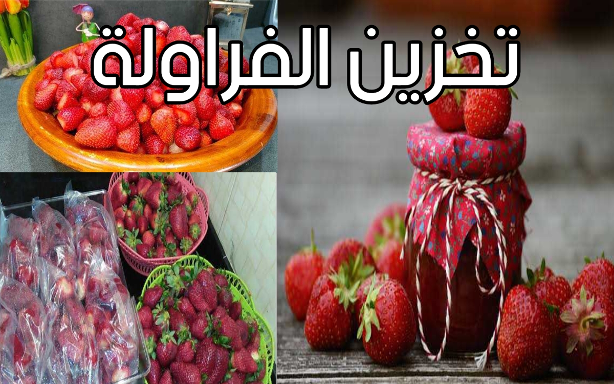 خزنيها لرمضان.. تعرف علي أسهل طريقة لتخزين الفراولة بالفريزر من الموسم للموسم 4 خزنيها لرمضان.. تعرف علي أسهل طريقة لتخزين الفراولة بالفريزر من الموسم للموسم