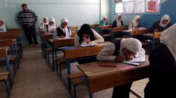 تشمل الأول والثاني ثانوي روزنامة امتحانات نصف السنة بالجيزة 2024