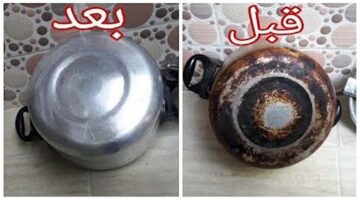 تنظيف الحلل الألومنيوم