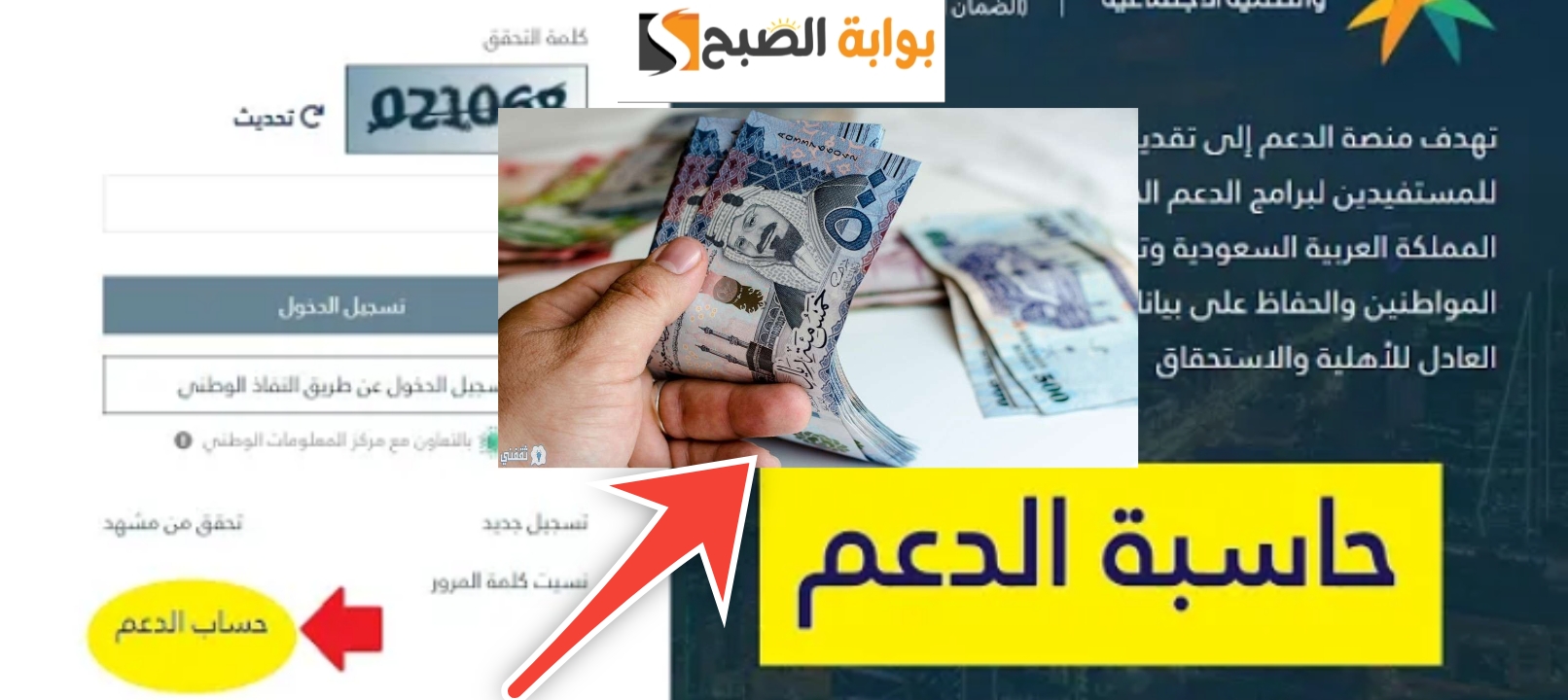 خطوات حساب الضمان الاجتماعي المطور بعد الزيادة الجديدة 20% ورقم التواصل