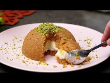 طريقة عمل حلى السميد التركية بدون فرن.. مش هتبطلي تعمليها