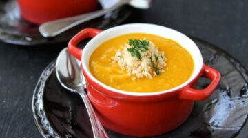 شوربة البطاطا الحلوة