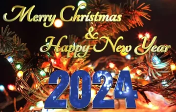 صور تهنئة سنة 2024 Happy new year أجمل بطاقات المعايدة لاستقبال العام الميلادي الجديد