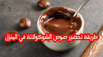 صوص الشوكولاتة 1