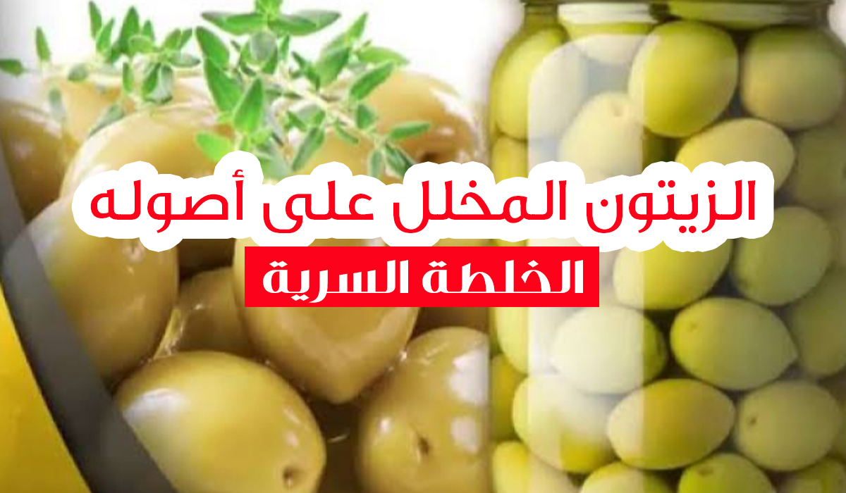أسرار عمل مخلل الزيتون في البيت تعمليه في أسرع وقت وزي بتاع برة وأحسن 5 أسرار عمل مخلل الزيتون في البيت تعمليه في أسرع وقت وزي بتاع برة وأحسن
