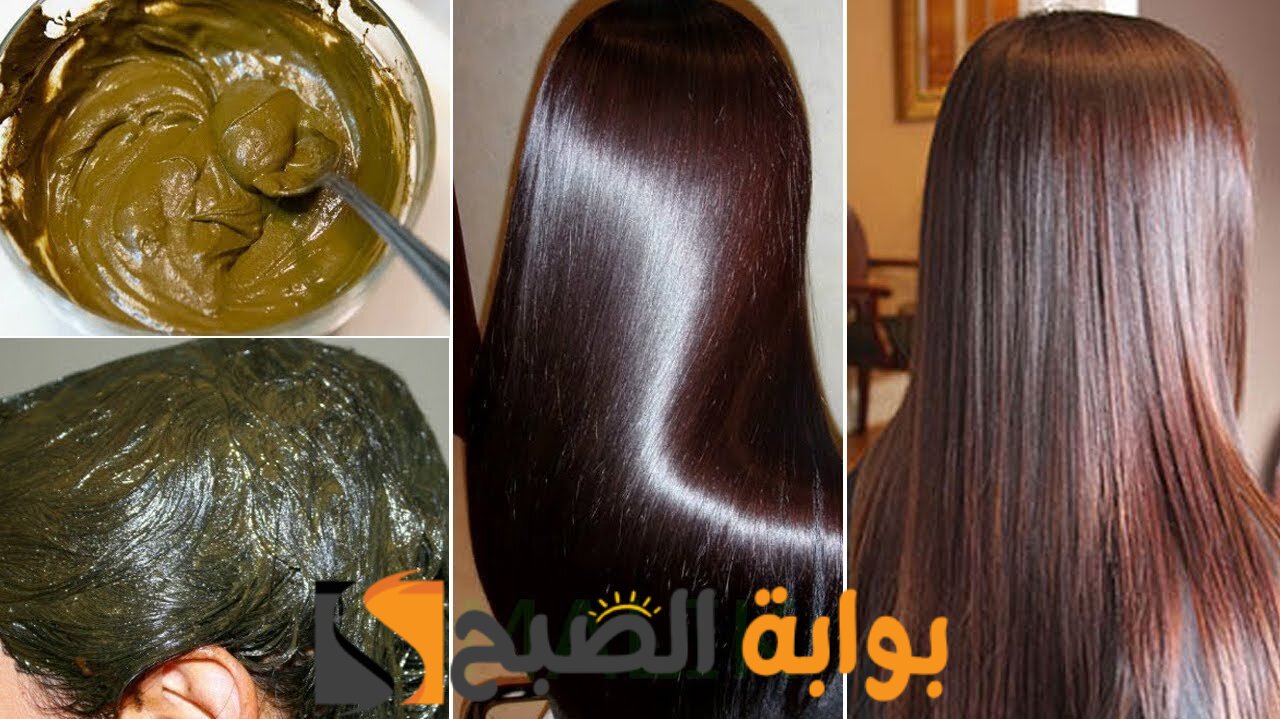 صبغة الحنة المنزلية لتغيير لون الشعر للون طبيعي وجذاب بطريقة أحترافية زي الكوافيرات