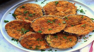 طريقة عمل الباذنجان البانيه