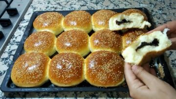 طريقة عمل  البريوش المغربي بعجينة هشة وطرية جميل جدًا وخفيف للعشا أو سناك بين الوجبات