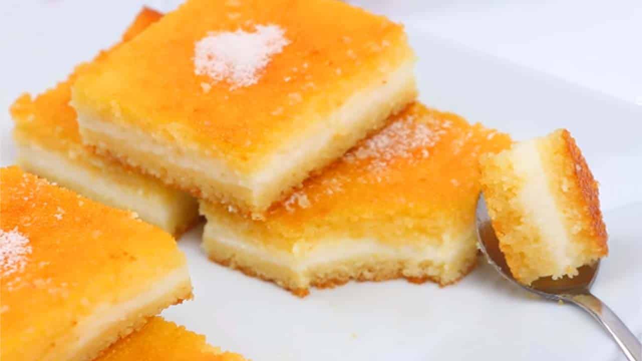 طريقة عمل البسبوسة بالقشطة في المنزل بطريقة سهلة وبسيطة