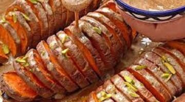 طريقة عمل البطاطا الحلوة المشوية