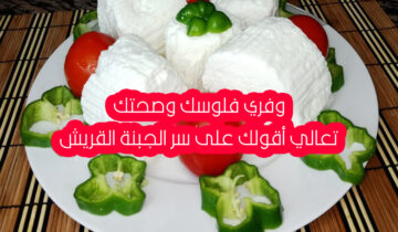 تعالي أقولك أزاي تعملي الجبنة القريش من اللبن والخل في البيت وأقل تكلفة