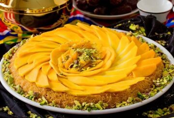 طريقة عمل الكنافة بالمانجا في المنزل في 10 دقائق بس