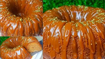 طريقة عمل كيكة التمر بصوص التوفي الرهيب أحلى كيك يمكنكِ تذوقه