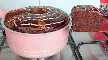 طريقة عمل كيكة الحلة السريعة بالشيكولاتة
