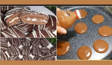 هتبهر أولادك حلوى سهلة وسريعة بدون فرن كب كيك الشوكولاتة والفانيليا في الطاسة بطعم رائع وغرقيها في الصوص