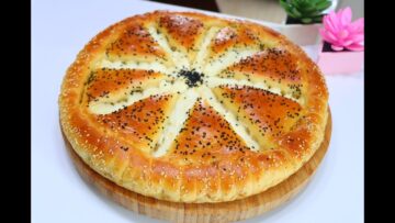 فطيرة الجبن التركية طرية وخفيفة مثل القطن