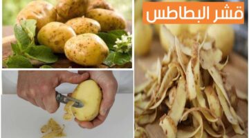 فوائد قشر البطاطس
