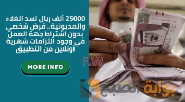 قرض شخصي بدون اشتراط جهة العمل