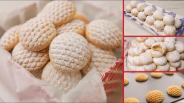 طريقة عمل كحك العيد الفاخر بالسميد دايب وناعم وأحلى من الأفران