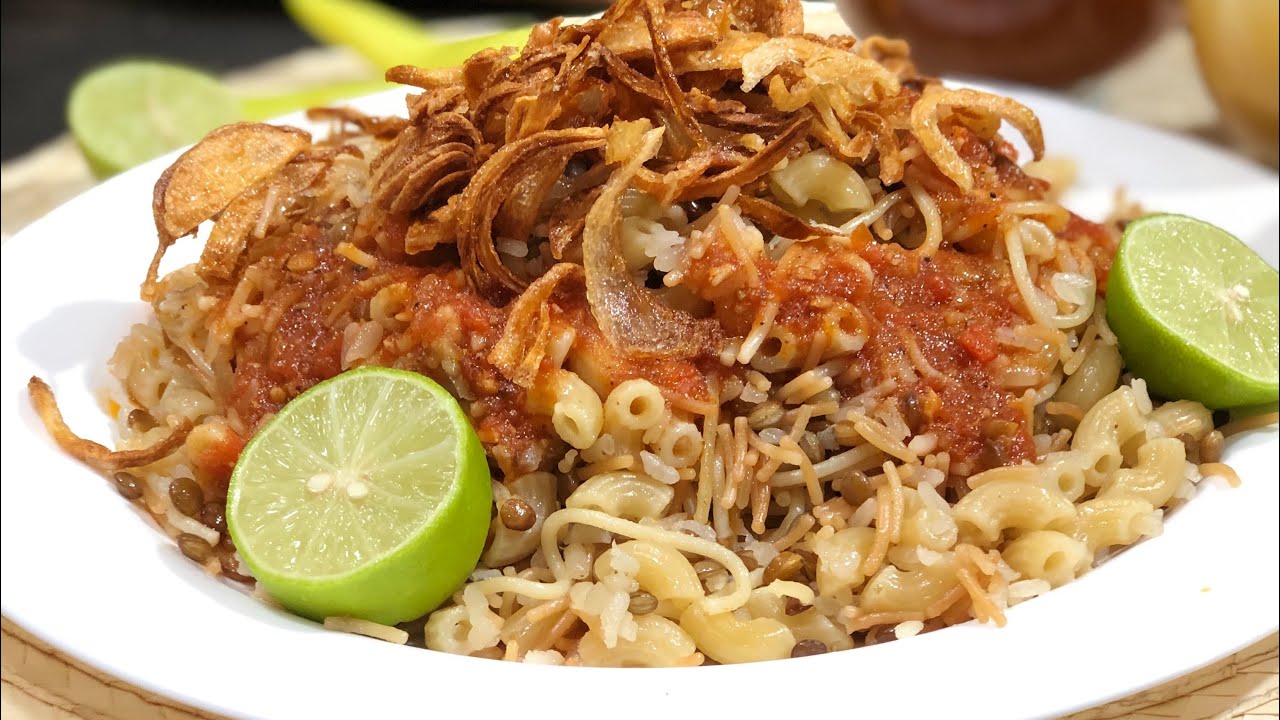 أسرع غداء .. كشري الحلة الواحدة وبطعم أفضل من المطاعم 2 أسرع غداء .. كشري الحلة الواحدة وبطعم أفضل من المطاعم