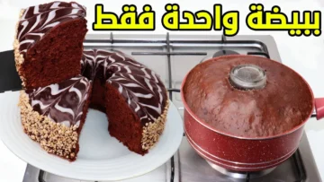 كيكة الحلة الهشة الإسفنجية.. طريقة سهلة واقتصادية لتحضيرها على البوتاجاز ببيضة واحدة