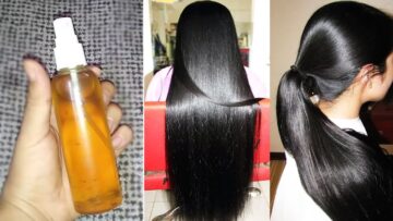 اعملي زيت الشعر المعجزة لتطويل وتكثيف الشعر ونتيجنه مذهلة