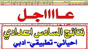موعد إعلان نتائج السادس الاعدادي الدور الثالث