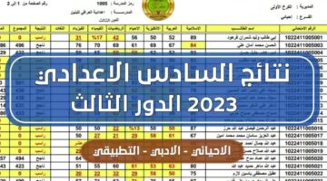 موقع نتائجنا لإعلان نتائج السادس الإعدادي