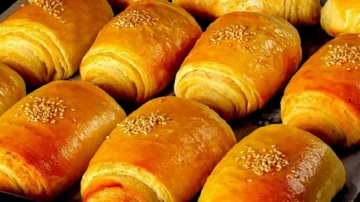 بربع كيلو دقيق فقط اعملي 50 قطعة من الميني باتيه هش وطري وأحلى من المخابز