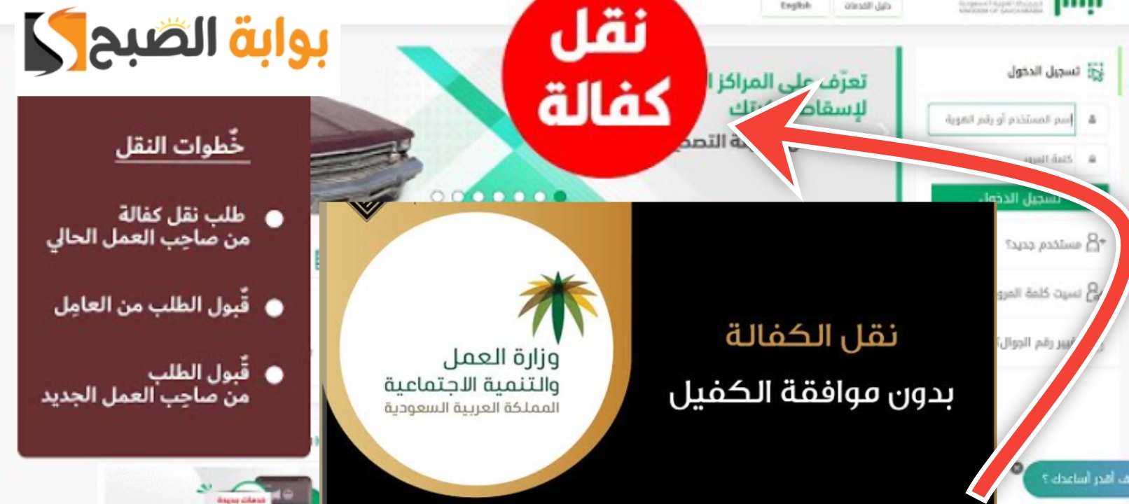 طريقة نقل كفالة عامل منزلي بدون موافقة الكفيل في 3 دقائق عبر أبشر 5 طريقة نقل كفالة عامل منزلي بدون موافقة الكفيل في 3 دقائق عبر أبشر