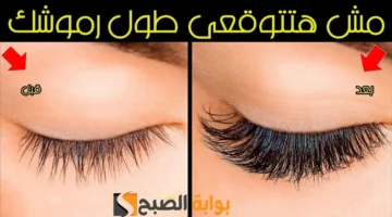وصفة تكثيف الرموش 1