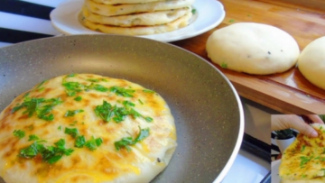 طرية وطعمها لا يقاوم حضري فطائر الجبنة السائلة في الطاسة بالمنزل بكل سهولة .. اعمليها وفرحي أولادك