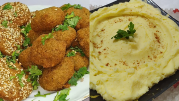 أحلى فطار لأولادك في البيت .. اعملي البطاطس البوريه والطعمية المصرية بمكونات بسيطة اقتصادية