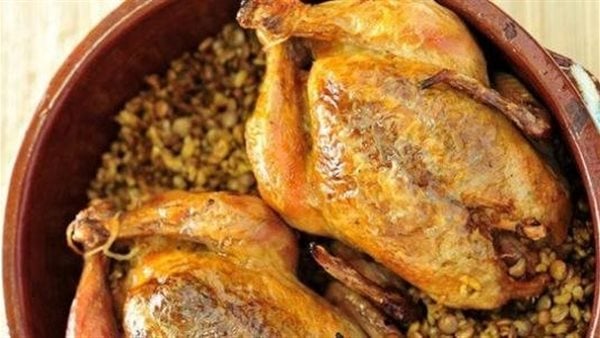 طريقة تحضير الفراخ المحشية بالفريك بكل تكاتها 5 طريقة تحضير الفراخ المحشية بالفريك بكل تكاتها