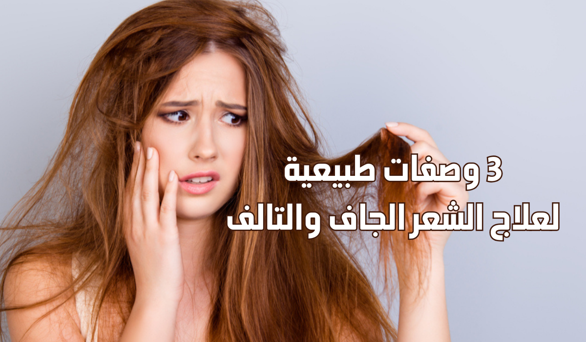 3 وصفات طبيعية لعلاج الشعر الجاف والتالف جربيها بنفسك وشوفي النتيجة 5 3 وصفات طبيعية لعلاج الشعر الجاف والتالف جربيها بنفسك وشوفي النتيجة