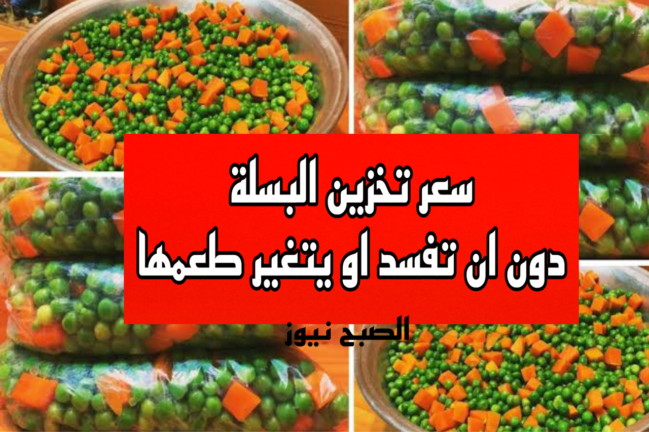 افضل طريقة لـ تخزين البسلة دون أن تفسد أو يتغير طعمها + فكرة جهنمية متجيش علي بالك