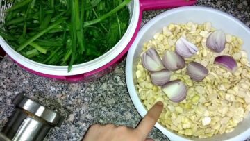 طريقة عمل عجينة الطعمية في البيت بطعم احلى من المطاعم مليون مرة