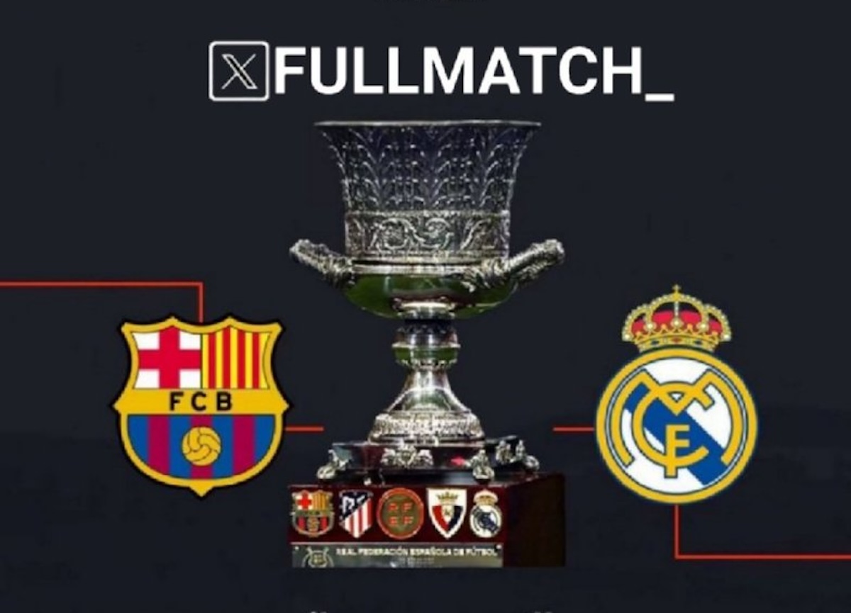 "ElClasico" القنوات المفتوحة الناقلة لمباراة ريال مدريد وبرشلونة في نهائي السوبر الاسباني 2024 اليوم 5 “ElClasico” القنوات المفتوحة الناقلة لمباراة ريال مدريد وبرشلونة في نهائي السوبر الاسباني 2024 اليوم