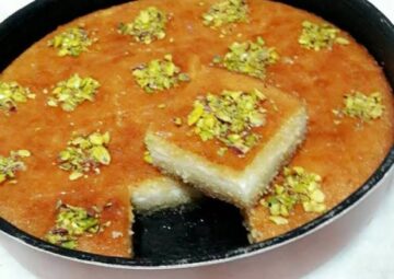 بسبوسة محشية قشطة.. أسرار نجاحها في خطوات سهلة وبسيطة