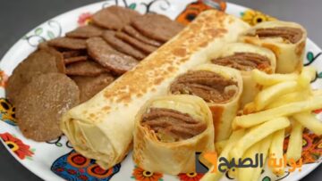 دونر الكباب التركي بدون فرن ب 4 مكونات هتكفي العيلة كلها