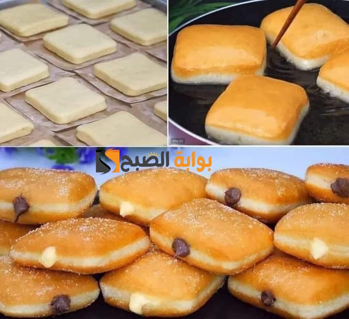 الدوناتس القطنية بعجينة طرية وهشة أحلى من المحلات ب 5 مكونات 8 الدوناتس القطنية بعجينة طرية وهشة أحلى من المحلات ب 5 مكونات
