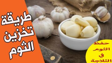 طريقة تخزين الثوم بالفريزر من السنه للسنه هتوفري فلوسك وتريحي نفسك طول السنة