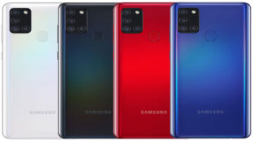 مواصفات هاتف Samsung Galaxy A21s الذي يعمل بشاشة Super AMOLED مميزات جلاكسي a21s