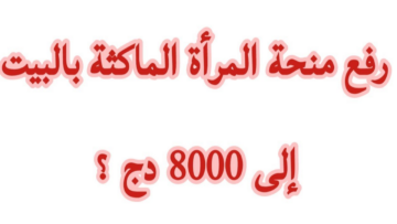 حقيقة أم شائعة.. زيادة منحة المرأة الماكثة في البيت 8000 دينار بالجزائر