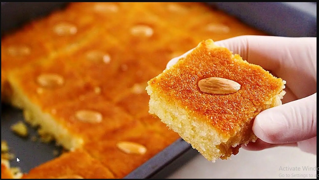 بسبوسة الحلواني هتعمليها في ثواني.. مرمله ومتماسكه و طريه زى بتاعه المحلات الطعم خياااال هتبقي استاذه 5 بسبوسة الحلواني هتعمليها في ثواني.. مرمله ومتماسكه و طريه زى بتاعه المحلات الطعم خياااال هتبقي استاذه