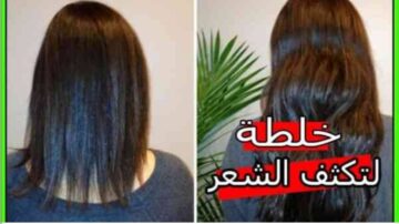 اقوي الخلطات الطبيعية لتكثيف الشعر  سريعا