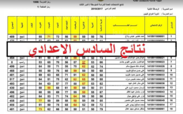 لينك نتائج السادس الاعدادي 2024 الدور الأول من خلال موقع نتائجنا