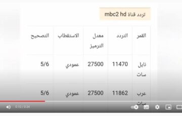 استقبل تردد قناة MBC 2 الجديد 2024 نايل سات