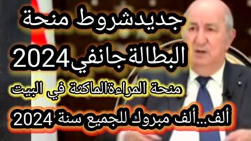 منحة المرأة الماكثة في المنزل 2024 بالجزائر الشروط وخطوات التسجيل